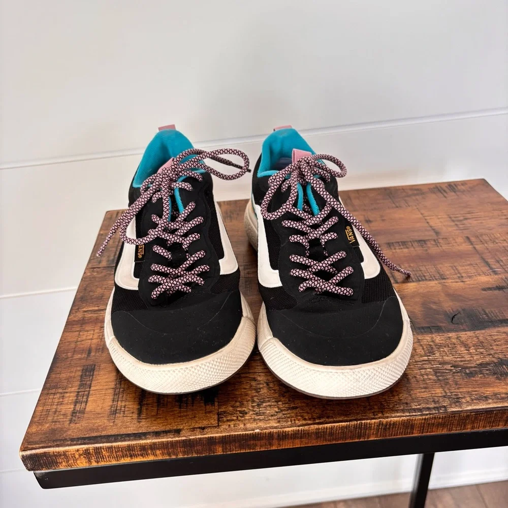 Vans Ultrarange Exo Pop Color Black/Multi Sneakers Women's Size 7